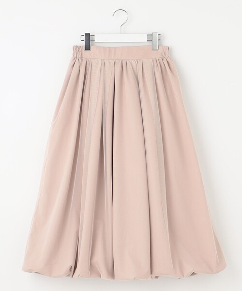 Feroux(フェルゥ)の「チュールレイヤード バルーンスカート(スカート・レディース・ホワイト系/ピンク系・1/2)」の10枚目の写真