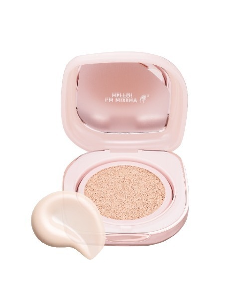 MISSHA（ミシャ）の「【MISSHA/ミシャ】グロウ　クッション　ファンデーション　ルミナスカバー（ファンデーション・レディース・No.19 フェア/No.23 ナチュラル/No.21 ライト・FREE）」の2枚目の写真