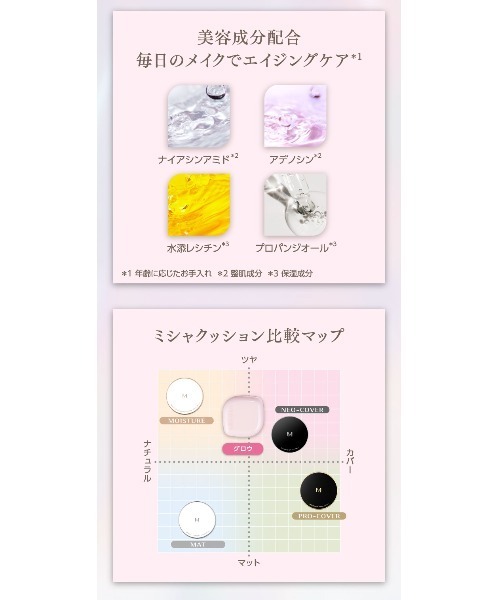 MISSHA（ミシャ）の「【MISSHA/ミシャ】グロウ　クッション　ファンデーション　ルミナスカバー（ファンデーション・レディース・No.19 フェア/No.23 ナチュラル/No.21 ライト・FREE）」の17枚目の写真