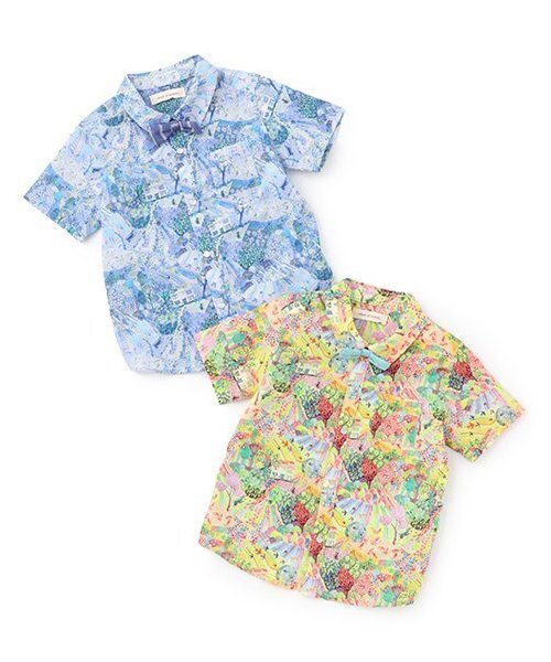 sense of wonder（センスオブワンダー）の「ロイヤルオークハウス蝶タイつき半袖シャツ（シャツ/ブラウス・キッズ・ブルー/グリーン・130cm/120cm/110cm/100cm/90cm/80ｃｍ）」の11枚目の写真