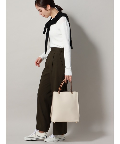 ホワイト トートバッグとブーツセット geschoolset3_1.jpg