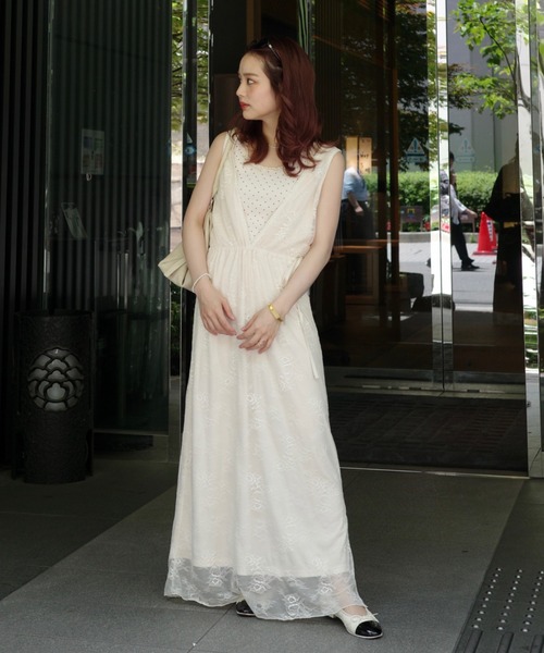 ワンピース jumelle vintage flower dress size:S vintage flower dress（ワンピース）｜jumelle（ジュメロ）の