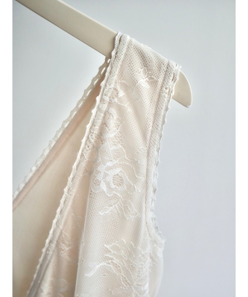 JUMELLE（ジュメロ）の「vintage flower dress（ワンピース・レディース・アイボリー/ブラック・SMALL/MEDIUM）」の14枚目の写真