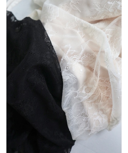 JUMELLE（ジュメロ）の「vintage flower dress（ワンピース・レディース・アイボリー/ブラック・SMALL/MEDIUM）」の17枚目の写真