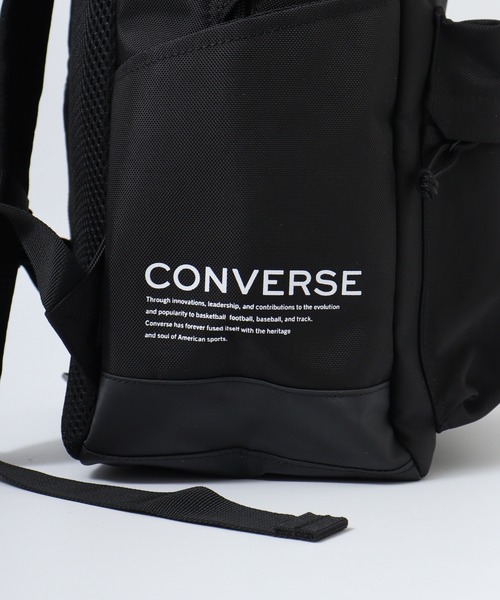 CONVERSE(コンバース)の「CONVERSE ASポリ1P Dパック(バックパック/リュック・レディース・ブラック系その他/ブラック・FREE)」の12枚目の写真