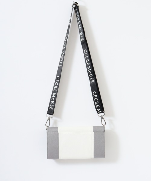 CECIL McBEE(セシルマクビー)の「トラベルキャンバスシリーズ マルチショルダーバッグ(ショルダーバッグ・レディース・グレー・F)」の9枚目の写真