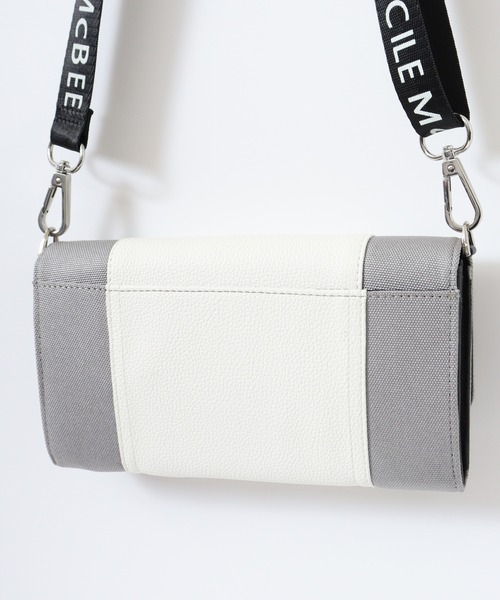 CECIL McBEE(セシルマクビー)の「トラベルキャンバスシリーズ マルチショルダーバッグ(ショルダーバッグ・レディース・グレー・F)」の10枚目の写真