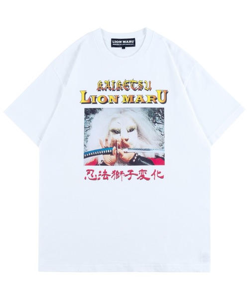 MEDICOM TOY(メディコムトイ)の「MLE 快傑ライオン丸 「SHISHI HENGE」 TEE(Tシャツ/カットソー・メンズ・その他・X-LARGE/LARGE/MEDIUM/SMALL)」の1枚目の写真