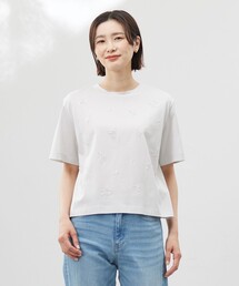 【洗える】スパンコール Tシャツ
