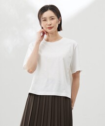 【洗える】スパンコール Tシャツ