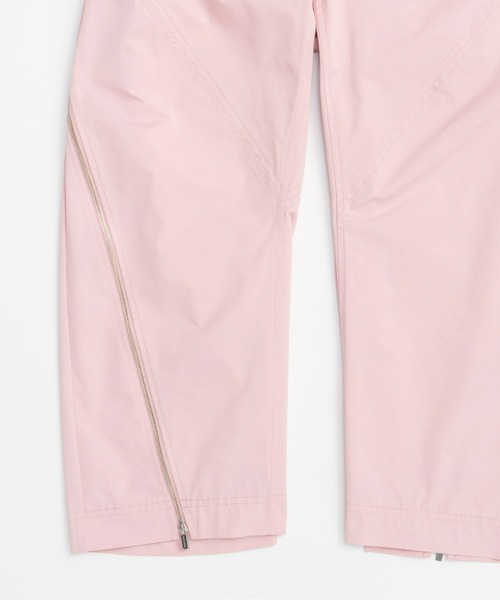 Asymmetry Zipper Curve Pants/アシンメトリーファスナーカーブパンツ