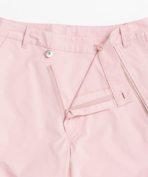 Asymmetry Zipper Curve Pants/アシンメトリーファスナーカーブ