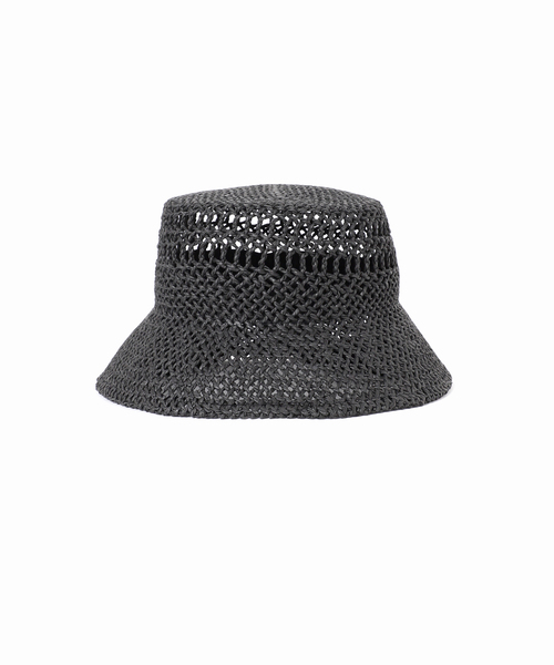 JOURNAL STANDARD(ジャーナルスタンダード)の「【REVIS/レビス】リボンツキペーパーハット(ハット・レディース・ベージュ/ブラック・FREE)」の9枚目の写真