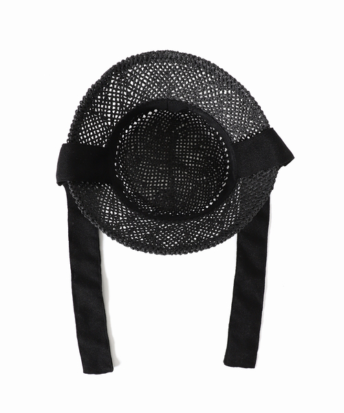 JOURNAL STANDARD(ジャーナルスタンダード)の「【REVIS/レビス】リボンツキペーパーハット(ハット・レディース・ベージュ/ブラック・FREE)」の15枚目の写真