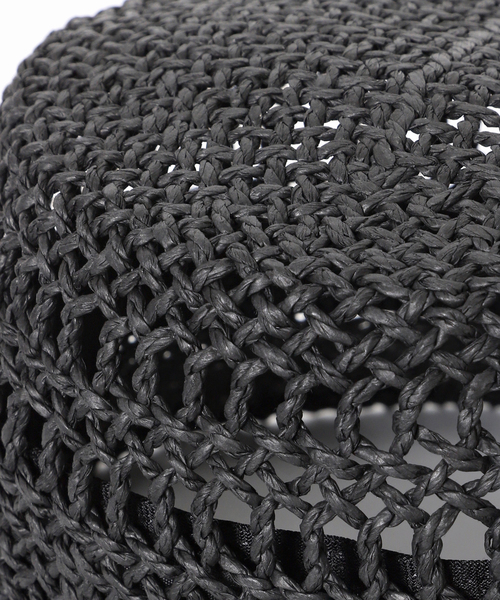 JOURNAL STANDARD(ジャーナルスタンダード)の「【REVIS/レビス】リボンツキペーパーハット(ハット・レディース・ベージュ/ブラック・FREE)」の16枚目の写真