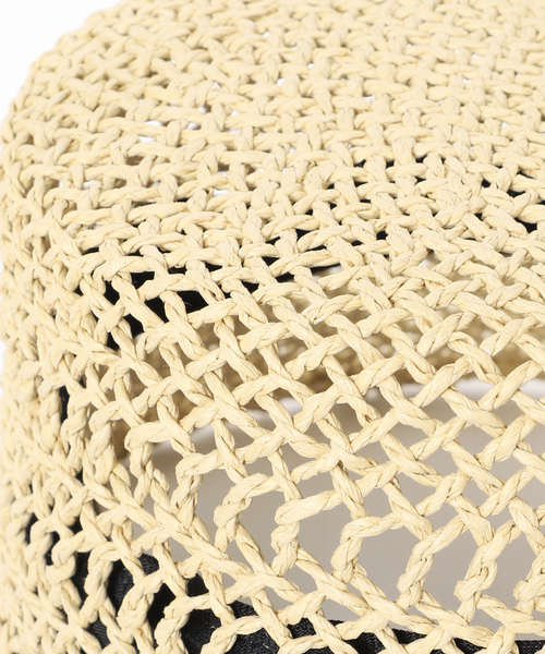 JOURNAL STANDARD(ジャーナルスタンダード)の「【REVIS/レビス】リボンツキペーパーハット(ハット・レディース・ベージュ/ブラック・FREE)」の18枚目の写真