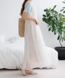 flower | プリーツキャミワンピース(ワンピース)