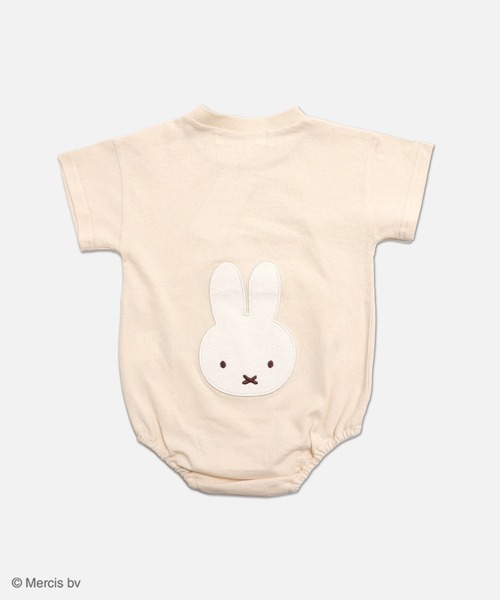 Miffy（ ミッフィー）の「〈ミッフィー〉半袖ロンパース（ロンパース・キッズ・ホワイト/クリーム/ラベンダー/スモークピンク・80ｃｍ/70cm）」の6枚目の写真
