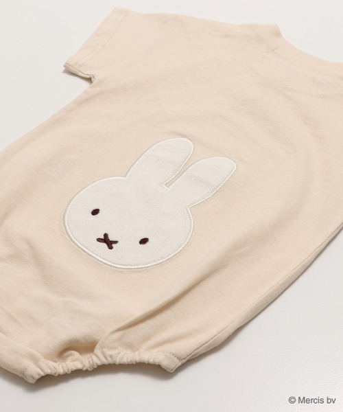 Miffy（ ミッフィー）の「〈ミッフィー〉半袖ロンパース（ロンパース・キッズ・ホワイト/クリーム/ラベンダー/スモークピンク・80ｃｍ/70cm）」の12枚目の写真
