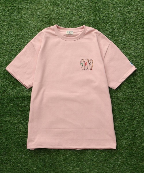 The Endless Summer（エンドレスサマー）の「TES YAKUMAN T-SHIRT / Tシャツ（Tシャツ/カットソー・メンズ・ホワイト/グレー/アイボリー/ピンク・SMALL/MEDIUM/LARGE/X-LARGE/XX-LARGE）」の12枚目の写真