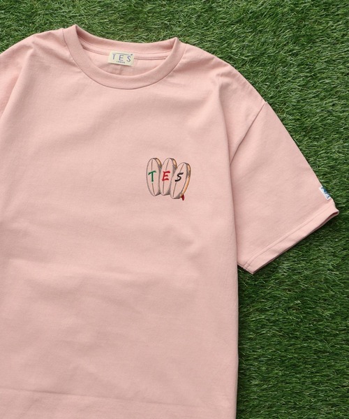 The Endless Summer（エンドレスサマー）の「TES YAKUMAN T-SHIRT / Tシャツ（Tシャツ/カットソー・メンズ・ホワイト/グレー/アイボリー/ピンク・SMALL/MEDIUM/LARGE/X-LARGE/XX-LARGE）」の13枚目の写真