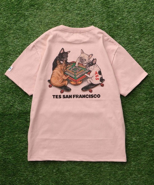 The Endless Summer（エンドレスサマー）の「TES YAKUMAN T-SHIRT / Tシャツ（Tシャツ/カットソー・メンズ・ホワイト/グレー/アイボリー/ピンク・SMALL/MEDIUM/LARGE/X-LARGE/XX-LARGE）」の18枚目の写真