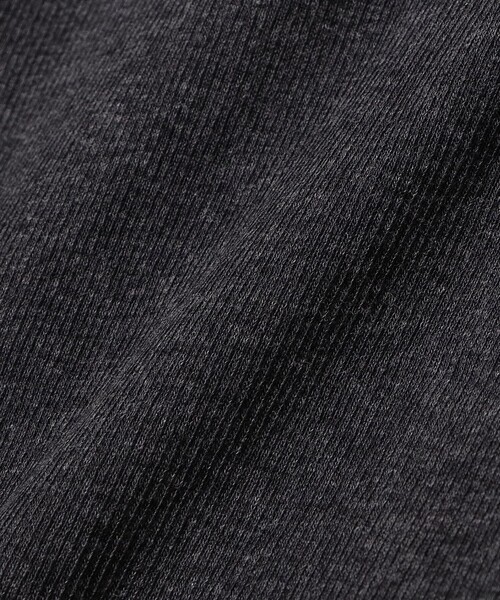 fennica（フェニカ）の「homspun / 丸胴テレコ タートルネック プルオーバー（Tシャツ/カットソー・レディース・チャコールグレー/ピンク/ブラック・ONE SIZE）」の6枚目の写真