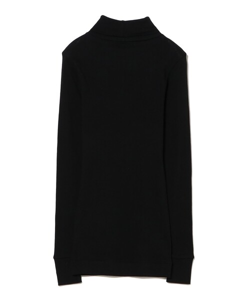 fennica（フェニカ）の「homspun / 丸胴テレコ タートルネック プルオーバー（Tシャツ/カットソー・レディース・チャコールグレー/ピンク/ブラック・ONE SIZE）」の8枚目の写真