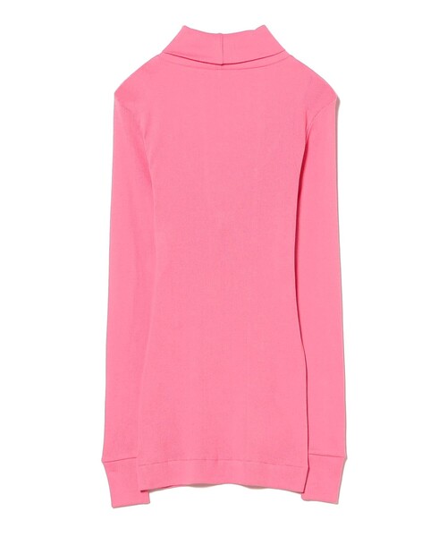 fennica（フェニカ）の「homspun / 丸胴テレコ タートルネック プルオーバー（Tシャツ/カットソー・レディース・チャコールグレー/ピンク/ブラック・ONE SIZE）」の13枚目の写真