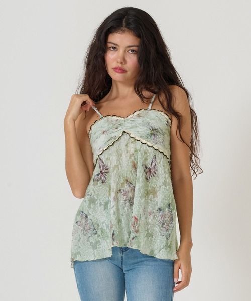 バタフライ フレアチュニック TINA：JOJUN（チュニック）｜TINA