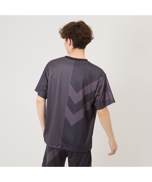 hummel(ヒュンメル)の「hummel/ヒュンメル H.FC プラクティスシャツ(Tシャツ/カットソー・メンズ・ブルー/ブラック/レッド/グレー・L/M/XL)」の19枚目の写真