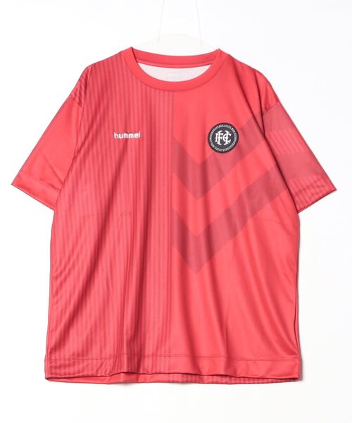 hummel(ヒュンメル)の「hummel/ヒュンメル H.FC プラクティスシャツ(Tシャツ/カットソー・メンズ・ブルー/ブラック/レッド/グレー・L/M/XL)」の22枚目の写真