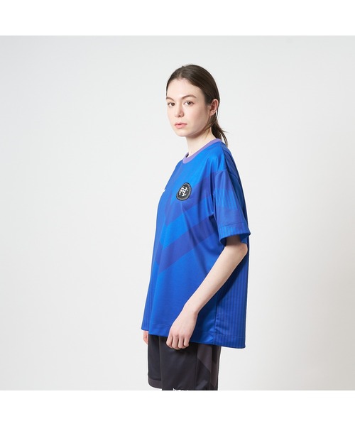 hummel(ヒュンメル)の「hummel/ヒュンメル H.FC プラクティスシャツ(Tシャツ/カットソー・メンズ・ブルー/ブラック/レッド/グレー・L/M/XL)」の8枚目の写真