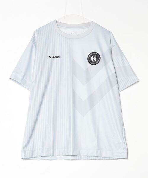 hummel(ヒュンメル)の「hummel/ヒュンメル H.FC プラクティスシャツ(Tシャツ/カットソー・メンズ・ブルー/ブラック/レッド/グレー・L/M/XL)」の11枚目の写真