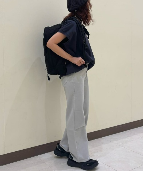 EDWIN(エドウィン)の「EDWIN(エドウィン)【スゴイラク】「JERSEYS COOL」ワイドストレート(その他パンツ・レディース・ベージュ・S/L/XS/M)」の10枚目の写真