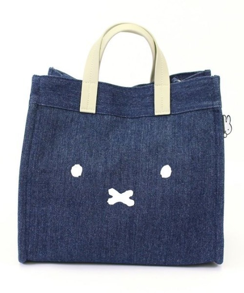 Miffy（ ミッフィー）の「ミッフィー 2 Way トートバッグ デニムブルー SIFF（トートバッグ・レディース・マルチ・FREE）」の2枚目の写真