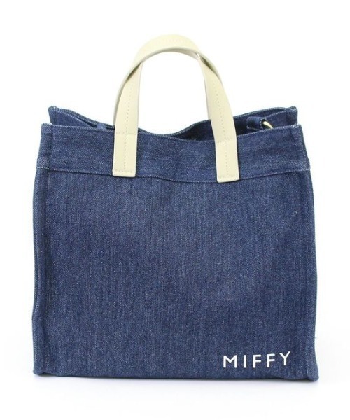 Miffy（ ミッフィー）の「ミッフィー 2 Way トートバッグ デニムブルー SIFF（トートバッグ・レディース・マルチ・FREE）」の4枚目の写真