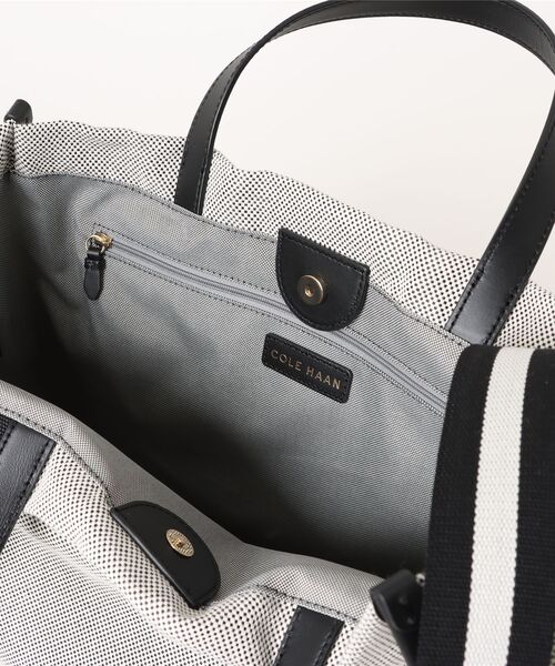 セール☆COLE HAAN モンテシート キャンバス トート バッグ 紺 スローントート mens（ビジネスバッグ）｜COLE HAAN（コール