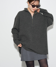 セール】ハーフジップショートトップス（スウェット）｜ETRE TOKYO