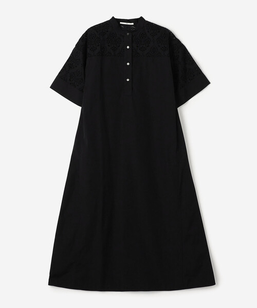TICCA(ティッカ)の「TICCA | レース 半袖シャツワンピース WOMEN(ワンピース・レディース・ブラック・F)」の6枚目の写真
