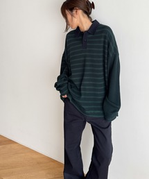 CANAL JEAN | Miller　ワッフルポロプルオーバー(ポロシャツ)