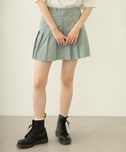 MILKFED.(ミルクフェド)の「LAYERED CULOTTE SKIRT(その他パンツ・レディース・ブラック/ライトブルー/ブラウン・S/M)」の3枚目の写真