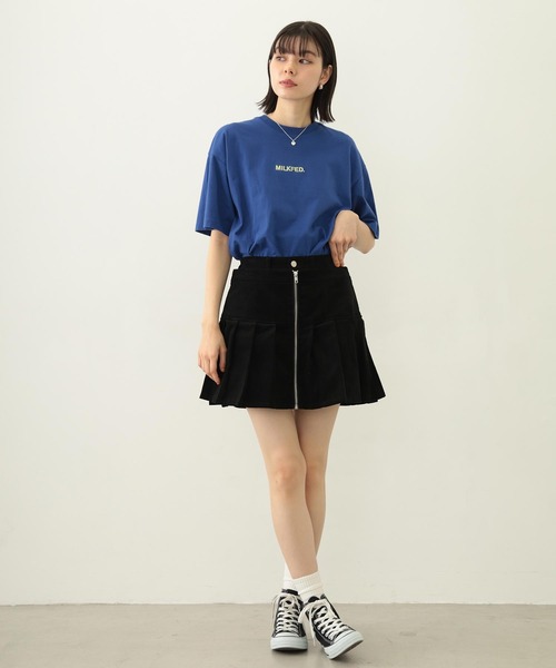 MILKFED.(ミルクフェド)の「LAYERED CULOTTE SKIRT(その他パンツ・レディース・ブラック/ライトブルー/ブラウン・S/M)」の14枚目の写真