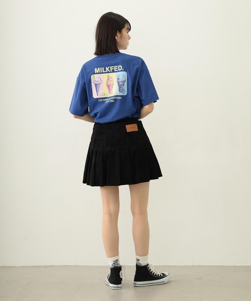 MILKFED.(ミルクフェド)の「LAYERED CULOTTE SKIRT(その他パンツ・レディース・ブラック/ライトブルー/ブラウン・S/M)」の18枚目の写真