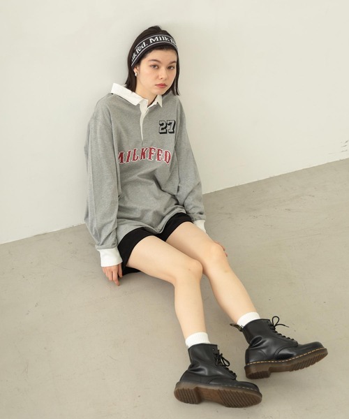 MILKFED.(ミルクフェド)の「LAYERED CULOTTE SKIRT(その他パンツ・レディース・ブラック/ライトブルー/ブラウン・S/M)」の21枚目の写真