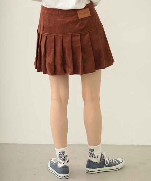 MILKFED.(ミルクフェド)の「LAYERED CULOTTE SKIRT(その他パンツ・レディース・ブラック/ライトブルー/ブラウン・S/M)」の4枚目の写真