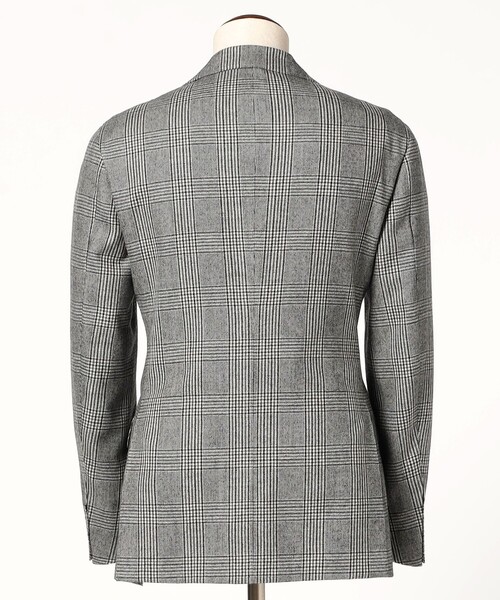 DORMEUIL ウール フランネル グレンチェック スーツ（スーツジャケット