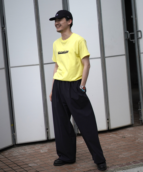 WISM（ウィズム）の「NAMELESSNESS / ネームレスネス Track Trousers（その他パンツ・メンズ・ブラック/カーキ・2/3）」の4枚目の写真