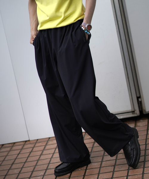 WISM（ウィズム）の「NAMELESSNESS / ネームレスネス Track Trousers（その他パンツ・メンズ・ブラック/カーキ・2/3）」の7枚目の写真