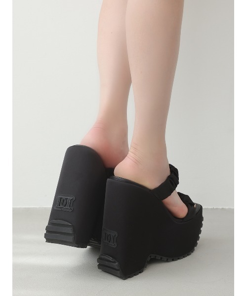 Darich ダーリッチ サテンプラットフォームサンダル サテンプラットフォームサンダル（サンダル）｜Darich